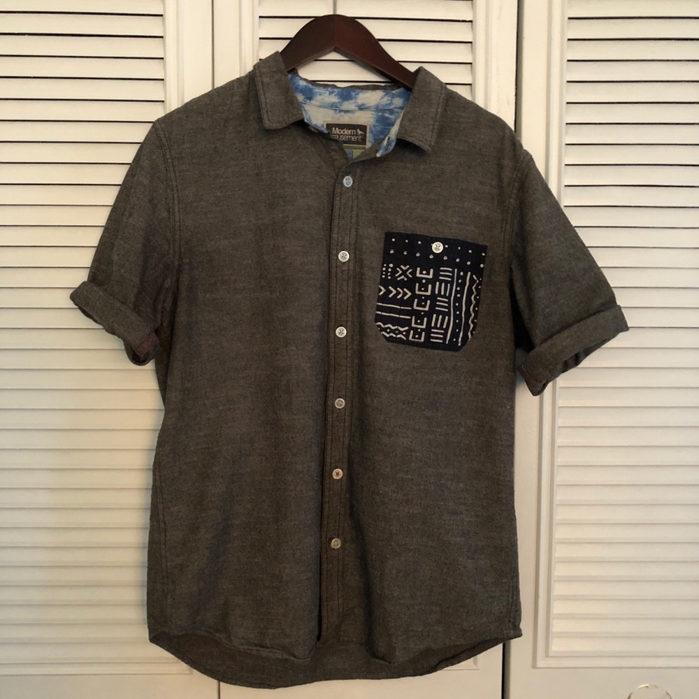 Modern Amusement Button Down Shirt
